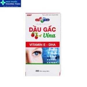 Viên uống Dầu Gấc Vina – Bảo vệ đôi mắt sáng khỏe mỗi ngày