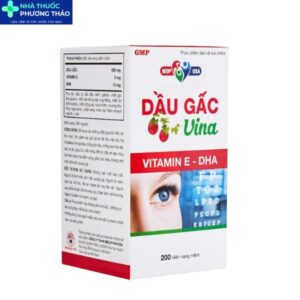 Viên uống Dầu Gấc Vina – Bảo vệ đôi mắt sáng khỏe mỗi ngày