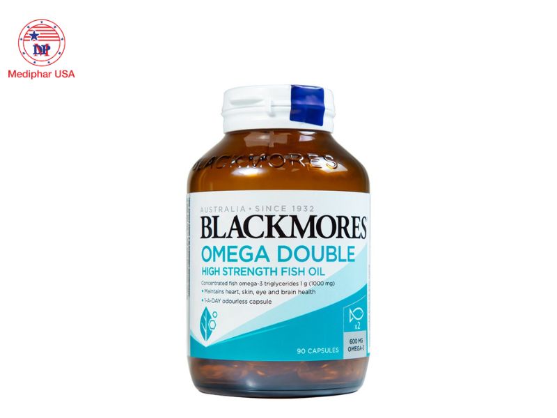 Viên uống Blackmores Omega Double High Strength Fish Oil