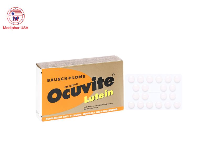 Viên nén Ocuvite Lutein