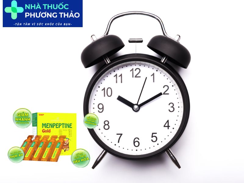 Thời điểm sử dụng men tiêu hóa để đạt hiệu quả tối ưu là ngay sau hoặc trong bữa ăn