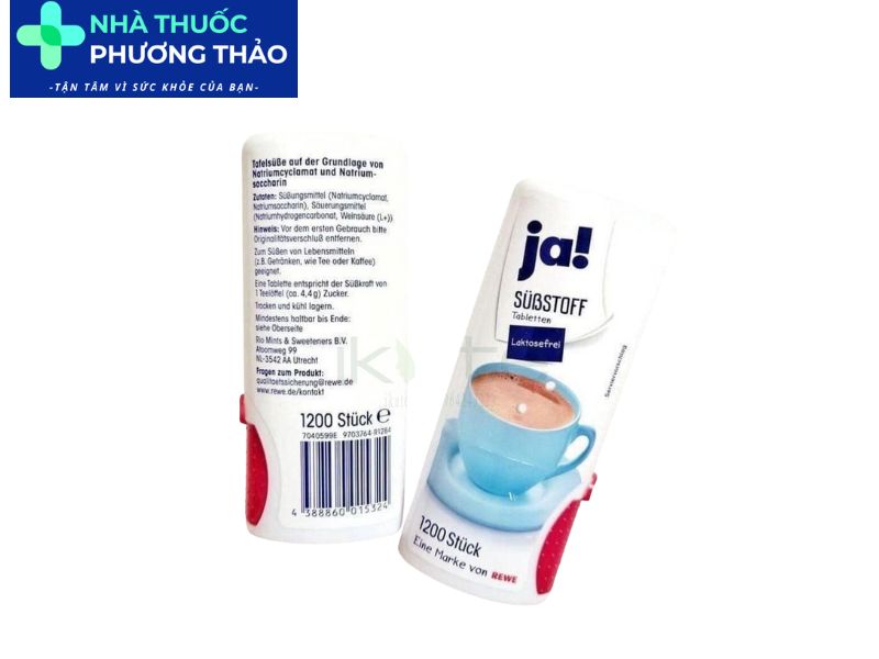 Cách sử dụng đường ăn kiêng Ja Substoff