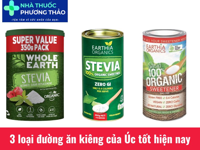 2 loại đường ăn kiêng của Úc tốt hiện nay